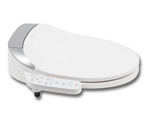 Nashi - Compact PRO | Bidet pour WC | Siège de toilette avec jet d'eau | Eau chaude, pression et température réglables | Sécheur à air chaud | Chauffable | WC japonais intelligent | Toilette japonaise