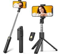 NASHnal Perche à selfie trépied 3 en 1 extensible pour téléphone portable | Trépied pour téléphone portable | Trépied pour téléphone portable | Trépied compatible avec iPhone 14 13 12 Samsung Huawei