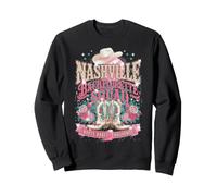 Nashville Bottes de Cowgirl pour Enterrement de Vie de Jeune Fille Sweatshirt