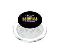 Nashville Lover, J'aime Vraiment Music City PopSockets PopGrip pour MagSafe