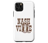 Nashville Tennessee Line Dancing Cowgirl Country Music City Coque pour iPhone 11 Pro