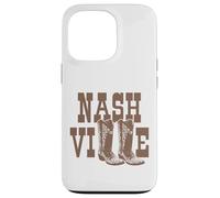 Nashville Tennessee Line Dancing Cowgirl Country Music City Coque pour iPhone 13 Pro