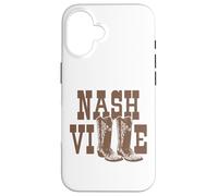 Nashville Tennessee Line Dancing Cowgirl Country Music City Coque pour iPhone 16