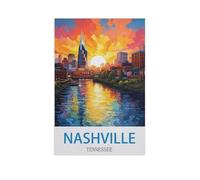 Nashville, Tennessee,Puzzle 1000 Pièces en Papier Divertissement Puzzles Jouets Très Difficile Adulte Et Adolescent Casual Jigsaw Puzzle Puzzle(50x70cm)-GE68