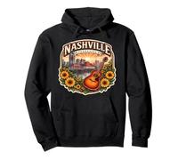 Nashville, Tennessee, Ville Souvenir, Capitale de l'État, Vintage Sweat à Capuche