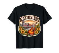 Nashville, Tennessee, Ville Souvenir, Capitale de l'État, Vintage T-Shirt