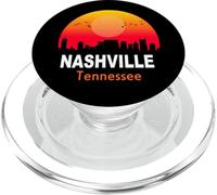 Nashville Tennessee Vintage Sunset Retro City State USA PopSockets PopGrip pour MagSafe