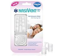NASIVENT PREMIUM dispositif anti-ronflement - (Set de démarrage) - amélioration de la respiration nasale - écarteur de nez - Unique en son genre grâce à des chevilles de retenue innovantes