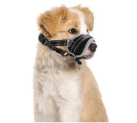 Nasjac Muselière en Nylon Souple pour Chien pour éviter Les morsures Les aboiements de mâcher protège-Dents réglable pour l'entraînement Muselière Durable Chiens de Petite Moyenne et Grande Taille