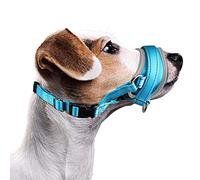Nasjac Muselière en Nylon Souple pour Chien pour éviter Les morsures Les aboiements de mâcher protège-Dents réglable pour l'entraînement Muselière Durable Chiens de Petite Moyenne et Grande Taille