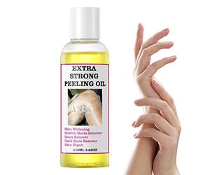 Nasoalne Huile Peeling Extra Forte pour Le Corps, Solution de Gommage Ordinaire, Éclaircissante, Hydratante, Élimine les Cellules Mortes de la Peau (110 ML)