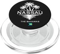 Nassau Les Bahamas Palmiers Mer des Caraïbes Île Tropicale PopSockets PopGrip pour MagSafe