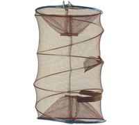 Nasse À Poissons Ronde Pliable Maille 0,9 Cm Diam. 30 Cm Lot De 3