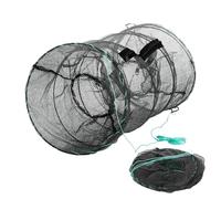 Nasse poissons compacte,Filet de lancer en maille - Piège De Capture À Mailles Pour Poisson-Chat - pour Carpe, Poisson-chat, Crappie, Black-bass, Truite, Berge, Lac, Kayak, Étang, Rivière, Plage