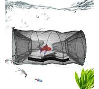 Nasse poissons compacte Filet En Maille Pour Pêche Au Lancer Avec Appât
