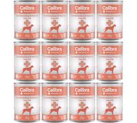 Nassfutter für Hunde Calibra Veterinary Diet Dog Gastro Low Fat 12x400g