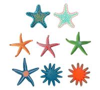 NASSMOSSE 16 Jouets de Piscine, Natation Artificielle Douce et colorée pour Enfants