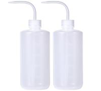 NASSMOSSE 2 PCS Bouteilles à presser Distributeurs à presser en plastique Bouteille de 500 ml avec mesures Bouteilles avec buses portables pour l'irrigation des liquides