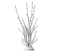 NASSMOSSE 4pcs Artificiel Pussy Willow Branches réalistes 40inch Pussywlows DIY Decorative Pussy Willow Branches pour vases Photographie de Mariage
