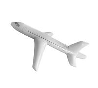 NASSMOSSE Avion Gonflable pour Enfants 78, 7 Pouces Avion Gonflable de Dessin animé Mignon Pliable Blanc intérieur extérieur Jouet de Natation Cadeau d'anniversaire