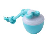 NASSMOSSE Ballon interactif pour Chien, Balle électrique avec Corde et gazouillis, Jouet de Poursuite Automatique pour Petits, Moyens et Grands Animaux