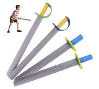 NASSMOSSE Couteaux épées en Mousse EVA, 4 pièces, Jouets de Simulation de Pirate, fête pour Enfants à la Maternelle