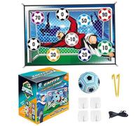 NASSMOSSE Jouet de Football, Cible de Football Douce et Amusante Comprenant Un Ballon et Un Outil Montage pour Enfants garçons, Pliable Portable pour l'intérieur l'extérieur
