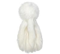 NASSMOSSE Jouets Mignons pour Chat, Jouet interactif pour Chat Poulpe pour Chats d'intérieur, Jouet d'enrichissement en Peluche Naturelle (Blanc)