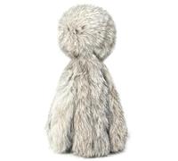 NASSMOSSE Jouets Mignons pour Chat, Jouet interactif pour Chat Poulpe pour Chats d'intérieur, Jouet d'enrichissement en Peluche Naturelle (Gris)