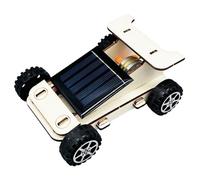 NASSMOSSE Kits de Goujons en Bois, modèle de Voiture Solaire, Jouets STEM sûrs, Construction stimulante pour Filles et garçons