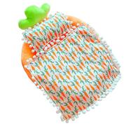 NASSMOSSE Lit de poupée, lit de Maison poupée Doux sur Le thème la Carotte, avec Oreiller et Couverture pour en Coton 20 cm