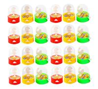 NASSMOSSE Match de tir du Basket-Ball, 24pcs Mini Match de Basket-Ball, Bureau Fidget pour Les Enfants, fête - à la Main Fave pour l'anniversaire