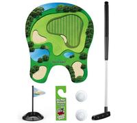 NASSMOSSE Mini Ensemble de Jeu de Golf pour Toilettes, Cadeaux Amusants pour Hommes, Mari, Petit ami, fête des pères