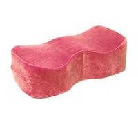 NASSMOSSE Oreiller BBL Post-opératoire pour rehaussement des Fesses, Coussin d'assise en Mousse Haute résilience, Amovible, avec poignée pour s'asseoir, Rose et Rouge