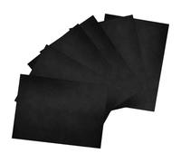 NASSMOSSE Patch Gonflable imperméable en PVC pour Matelas pneumatique, 6x4 Pouces, Couleur Noire, pour canot Gonflable, Piscine, Kayak, canoë, Radeau, 6 pièces