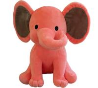NASSMOSSE Peluche éléphant de 25, 4 cm avec Oreilles Mignonnes, Jouet pour l'heure du Coucher, décoration de Chambre d'enfant, fêtes d'anniversaire sur Le thème des Animaux