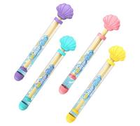 NASSMOSSE Pistolet à Eau à feu d'artifice, 4pcs 14 Pistolet pulvérisation d'eau feu 'Artifice avec poignée, Grand Gamme en Plastique arrosage Jouet Squirter pour Piscine Plage de Patio Park