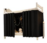 NASSMOSSE Rideaux de lit superposé à 2 Panneaux, occultants, avec Corde et Crochets, pour la Maison, Le dortoir, Les étudiants, 47x79 Pouces,