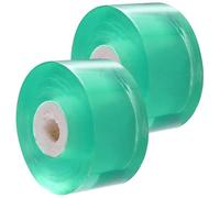 NASSMOSSE Ruban de greffage 2 Rouleaux, Ruban de greffage Extensible Transparent pour Arbres fruitiers et Plantes, Rubans végétaux Auto-adhésifs pour Jardin (1, 2 Pouces x 328 Pieds)