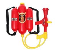 NASSMOSSE Sac à Dos de Pompier, Jouet à Eau, Pistolet Eau d'été, Jouets Pistolet, réservoir de Jouet d'extérieur, pulvérisateur avec réservoir Dos pour Cadeaux fête 'Anniversaire, Piscine Rouge