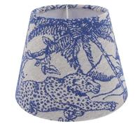 NASSMOSSE Shades de Lampe à Tambour Rainforest & Leopard Pattern E14 / E27 Small Shade Decorative Protective Linn Aports de Lampe de Bureau, lumière Murale