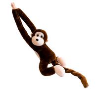 NASSMOSSE Singe en Peluche, Animal en Peluche de Singe Suspendu, Jouets en Mignons pour Une Utilisation Multi-scènes, café, 31, 5 Pouces