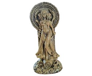 NASSMOSSE Statue d'hécate en résine, 7x3 Pouces, déesse, Sorcellerie, autel, Artisanat, décoration de Bureau