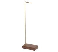 NASSMOSSE Support de Carillon éolien, Porte-Carillon à Vent en Bois avec Base, Ornement de Rack Suspendu à Pinceau, Support Collier Polyvalent pour Les Chambres, Mariage, fête