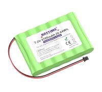 NASTIMA NIMH Batterie de Rechange pour ADT DSC IMPASSA 9057 SCW9055 SCW9057 BH7236-SS 17000145 17000152 Système de sécurité Domestique sans Fil | 7,2 V 3700 mAh