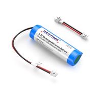 NASTIMA PH2.0/2P Plug 3,7V 2600mAh 9,36Wh Batterie Li-ION Rechargeable pour l'Électronique de Bricolage, Les Amplificateurs de Voix, Les Jouets RC, l'Éclairage, avec câble de Conversion de Polarité