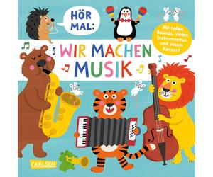 Nastja Holtfret Hör mal (Soundbuch): Wir machen Musik: Pappbilderbuch üb (Poche)