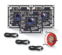 Nastopee ov9732 Module de caméra 720p 30fps 100°, ov9732 système de caméra de fléchettes autodarts, Reconnaissance faciale Capture d'images câble 2M Sortie USB