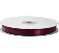 Nastro Doppio Raso BORDEAUX 15 mm x 50 metri