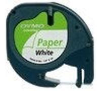 Nastro In Carta Letratag 12mmx4m Bianco 912000 | Dymo